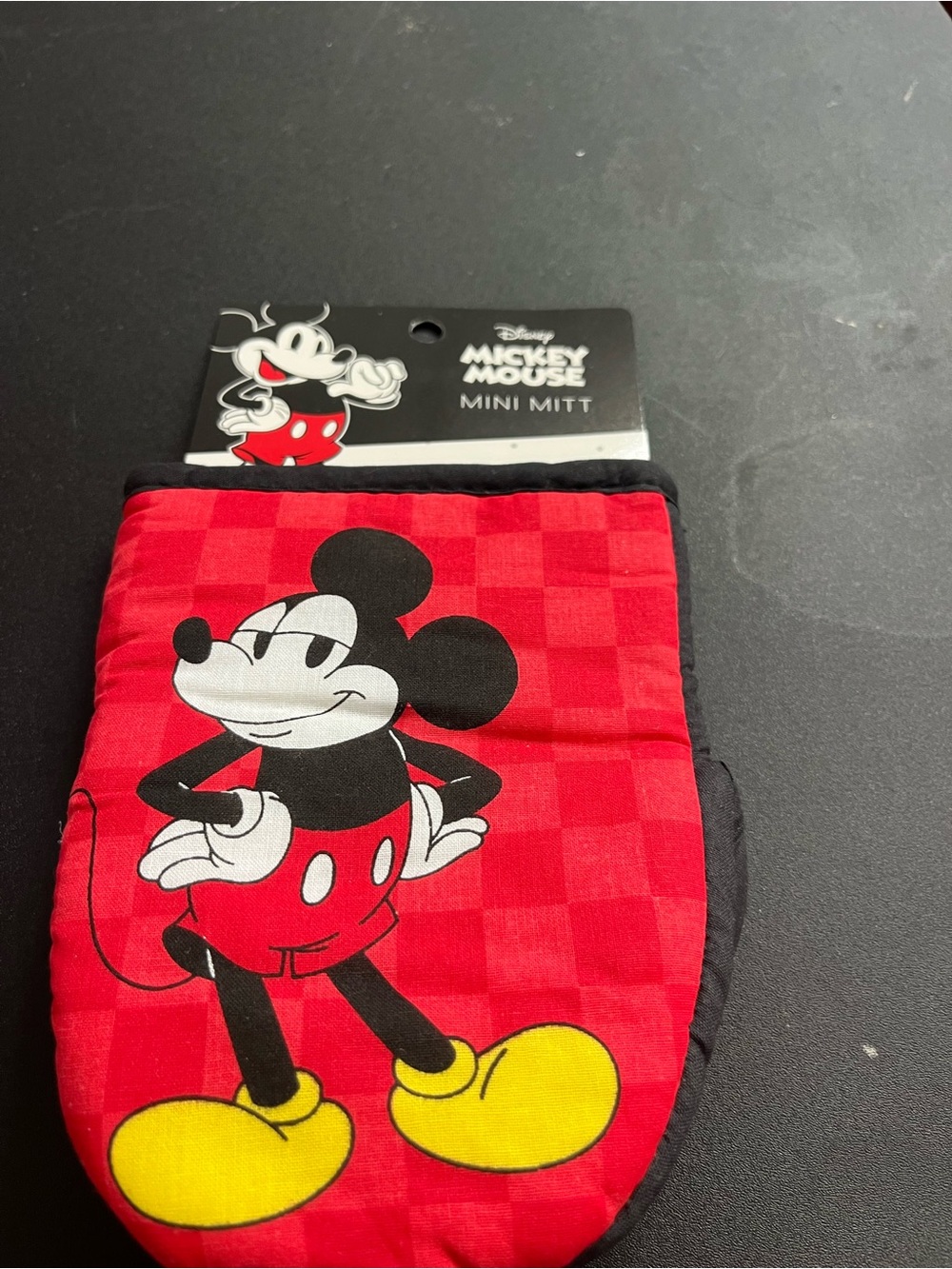 Disney Mickey Mouse Red, Black & Yellow Mini Mitt for Kids